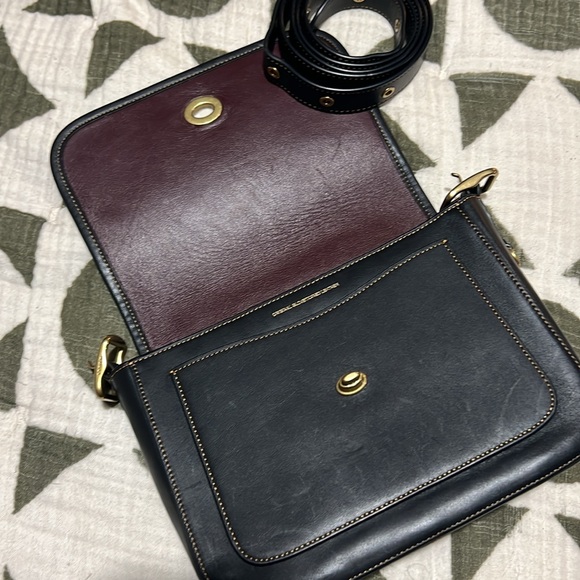 Coach Limited Edition Rambler: Black Glovetanned leather - Picture 7 of 14